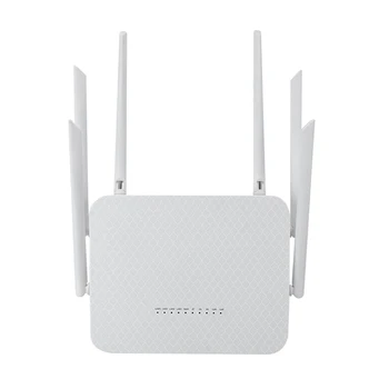1 Set 1200Mbps 2.4 G+5G WIFI Router Wireless Antenă 6 Gigabit Router 4G Pentru Biroul de Acasă de Afaceri (Plug SUA)