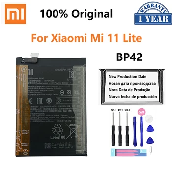100% Original BP42 4250mAh Bateria Telefonului Pentru Xiaomi Mi 11 Lite Mi11 11Lite Telefon Mobil Înlocuirea Bateriilor Bateria