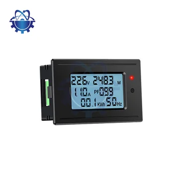 1100W/2200W/4400W/22000W Digital AC Voltmetru Ampermetru de Curent Volt Detector Tester Monitor Panou de Putere Wattmeter Metru