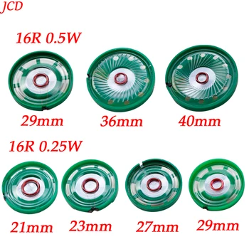 1BUC 16 Ohm De 0,25 W, 0,5 W 16 Ohm Magnetic Extern Soneria Jucarie Vorbitor 16R Diametru 21mm 23mm 27mm 29mm 36mm 40mm