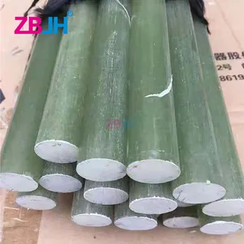 1m/buc FR4 Sticlă epoxidică din fibră de sticlă tije rotunde cu diametrul de 6-100mm Ignifug turnate stick apa verde-Bar