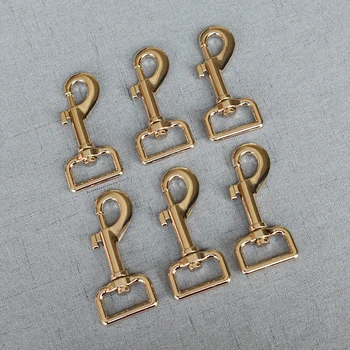 20 de Bucati de 25mm Aur Cleme de Metal Extensibil pentru Curea Sac Catarame Guler de Câine Breloc Pivotante Trigger Clipuri Snap Hook DIY