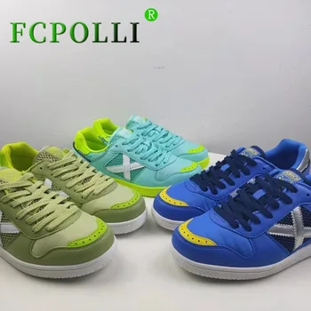 2023 Vânzare Fierbinte Sportive și de Agrement Pantofi Barbati Albastru Verde de Mers pe jos Adidași Om Apartamente Confortabile Pantofi Pentru Barbati Brand de Pantofi sport