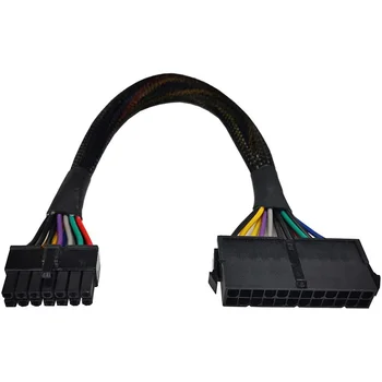 24 Pin la 14 Pin ATX PSU Principal Adaptor de Alimentare Împletite cu Mâneci Cablu pentru IBM pentru Lenovo PC și Servere De 12 Inch(30cm)
