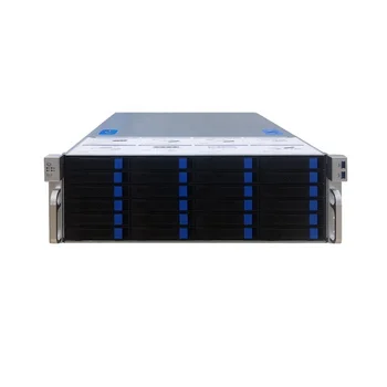 4U Rackmount 7 Half-Height PCI/PCIE Sloturi de Expansiune Metal Gpu Server Miniere Caz