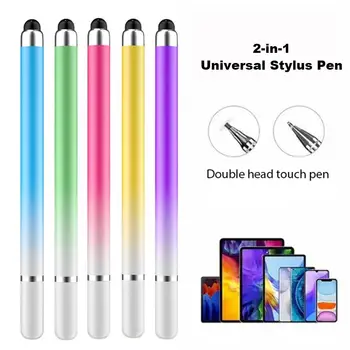 5PCS 2-În-1 Pentru Android Ios Mare Precizie din material Plastic Ecran Touch Pen Capacitiv Desen Stilou Stylus Pen Pentru Tableta