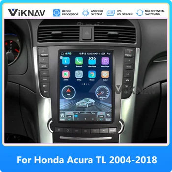 Android 10 Autoaudio Radio Auto Pentru Honda Acura TL 2004-2018 Upgrade 4+64GB CarPlay 8 Core GPS 10.4 inch Player Multimedia Stereo