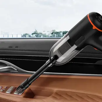 Aspirator Auto Mini Vid Fără Fir, Baterie Reîncărcabilă Mașini Portabile De Mare Putere Aspirator Pentru Curățare Umedă Și Uscată De Interior Auto