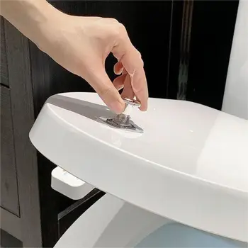 Capac de toaletă Ridicare Portabil Multifunctional Scaun de Toaletă Flip Tragator Non-Mână murdară Evita Atingerea Capac Wc