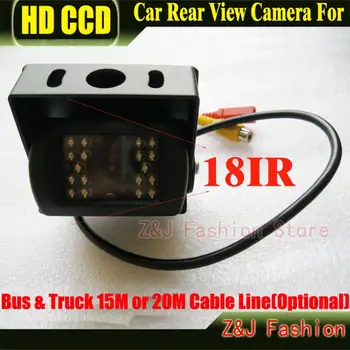 ccd CCD Masina din Spate Vedere aparat de Fotografiat Invers backup Camera retrovizoare parcare de 120 de Grade 18 IR Nightvision Impermeabil Bus & Truck Camera