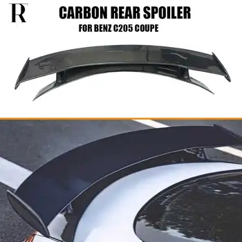 CM Stil Fibra de Carbon Portbagajul din Spate GT Boot Aripa Spoiler pentru Benz W205 C205 Coupe 2DR C180 C200 C300 C450 C43 C63 15 - 21