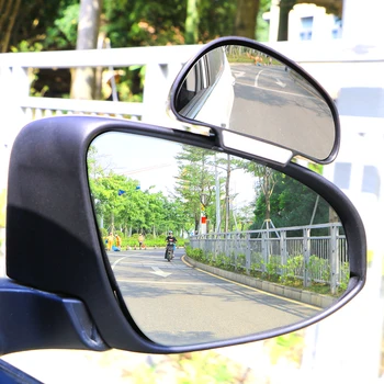 Convex Oglinda retrovizoare Oglinda Auto Auxiliare Oglindă Snap Mod pentru Parcare Auxiliar Reglabil Unghi Larg de Masina Blind Spot Mirror