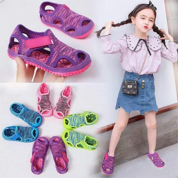 Copii Sandale Copilul Pantofi De Vara Pentru Copii Cu Platforma Sandale Fete Baieti Copii Talpă Moale Greutate De Lumină Sport Anti-Alunecare Încălțăminte