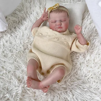 De Vânzare la cald Drăguț Corp Moale de Silicon Renăscut Baby Doll Boy Fata de Copilul Realiste Nou-născut Flexibil 3D Tonul Pielii cu Venele Precoce Jucărie
