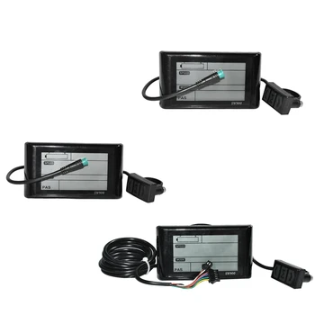 Ebike SW900 Display LCD Control 24/36/48/60/72V Viteză Metru Vitezometru Cablu Plug