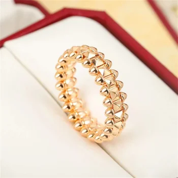 Inel pentru femei de argint 925 de înaltă calitate nit inel European de bijuterii de lux petrecerea de nunta, cadou de logodna