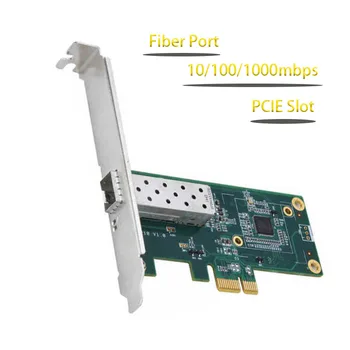 Jocuri Joc adaptive PCI-E Card pentru PC Desktop 10/100/1000mbps Gigabit Network Card Adaptor Fibra lan Card de calculator dotari