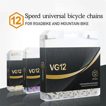 Lanțul de la bicicletă Mountain Bike 12 Viteza de Carbon din Oțel Lanț de Biciclete Rutiere Accesoriu de Înlocuire pentru Shimano Colorate