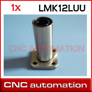 LMK12LUU 12mm pătrat lung flansa rulment linear pentru 12mm șină de ghidare