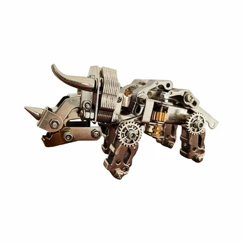Mecanice Triunghiul Dragonului Mecha de Asamblare 3D Metal Model Kituri de Metal Steampunk Model de Zi a Asambla și Dissamble Animale Jucarii Cadou