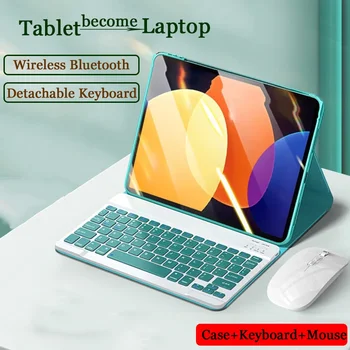 pentru Huawei Matepad 11 2023 11 inch 2021 Bluetooth Wireless Keyboard Mouse Caz Suport Moale Detasabila Magnetic Capac Tastatură