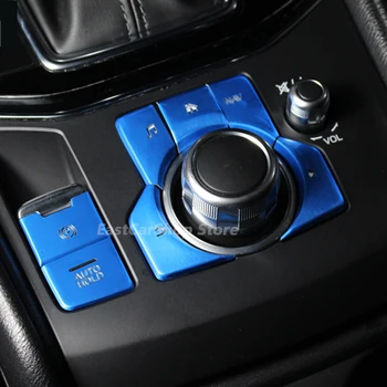 pentru Mazda CX-5 CX5 2021 2020 2019 2018 2017 Masina Centrală de Control Butonul de Paiete Auto Multimedia Cheie Patch Acoperire Accesorii