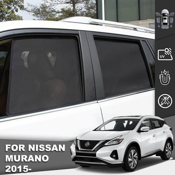 Pentru Nissan Murano Z52 2015-2023 Magnetice Auto Parasolar Parbriz Scut Cadru Cortina Fereastra Pe Partea Din Spate Parasolar Visor