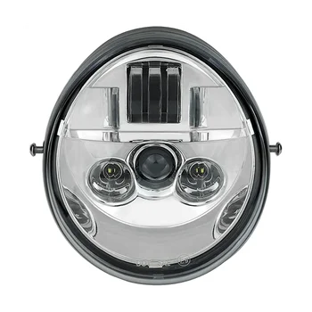 Pentru V Rod VRSCF VRSC VRSCR 2002-2017 Vrod Fata LED-uri Faruri HI/Low Beam Motocicleta Cap Lumina Lămpii, Argint