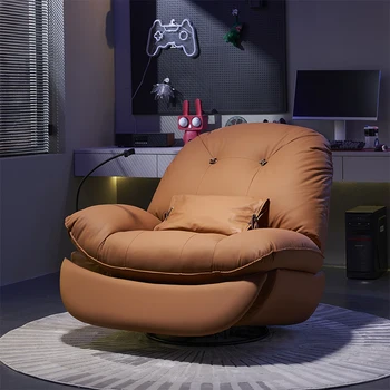 Prima clasă de spațiu canapea de piele cabină, multifunctional dormitor, persoană leneș calculator canapea scaun, o singură persoană electric funcția