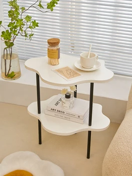 Produsul poate fi personalizat.Cloud masă de cafea crema stil living etaj ornamente de lângă canapea mai multe dormitor