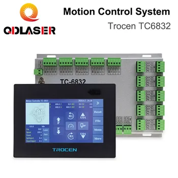 QDLASER Trocen TC6832 Ax de taiere cutit Vibrator sistem de control cu laser Co2 controler pentru gravura mașină de mare viteză DSP