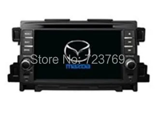 Quad Core, 16G, 1024X600, Android 4.4.4 DVD Auto Navigatie GPS pentru Mazda: CX-5 2012