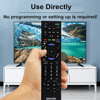 RM-ED047 Înlocui TV Control de la Distanță pentru Sony Bravia KDL-22EX553 KDL-26EX553 KDL-32EX653 KDL-40EX650 KDL-40EX653