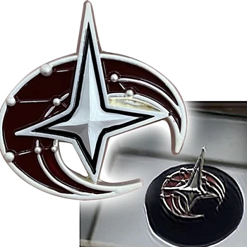 Steaua Picard 2 7 9 Șapte Din Nouă rek Magnet Insigne Flotei Borg Voyager Pin