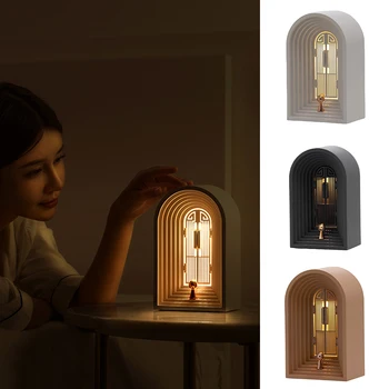 Stil Nordic Adjustables Lumina De Noapte Led-Uri Calde Masă De Lumină Pentru Dormitor, Pentru Camera De Zi