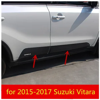 Versiunea europeană de ABS masina tapiterie usi corp trim spranceana tăiați piese auto pentru anii 2015-2017 Suzuki Vitara Masina de styling