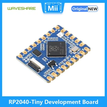 Waveshare RP2040-Tiny Consiliul de Dezvoltare, Bazat Pe Oficial RP2040 Procesor Dual Core, Port USB Adaptor de Bord Optional
