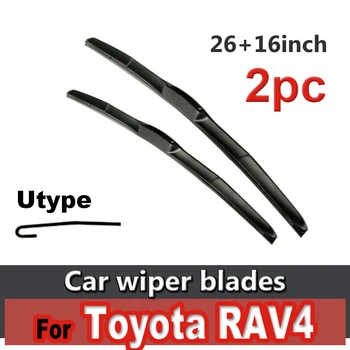 Ștergător Față Hibrid Lamele Ștergătoarelor Pentru Toyota RAV4 XA40 2013 - 2018 Parbriz Parbriz Fereastră Mașină de Ploaie Perii 26
